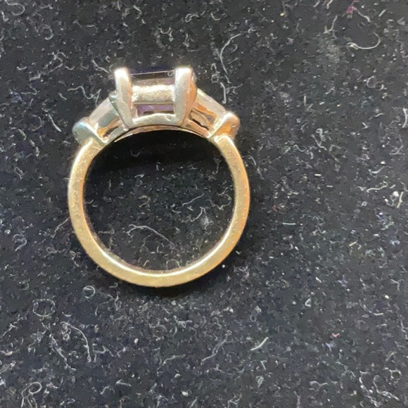 Iolite 14k gold ring - Picture 3 of 5